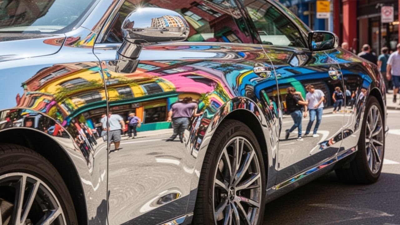 vinilo espejo para pared